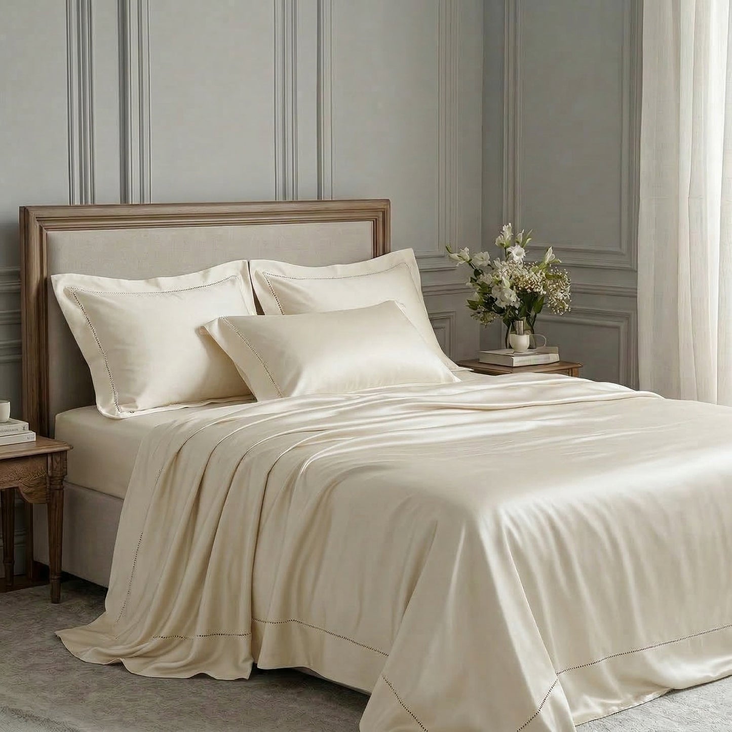 100% Mulberry Silk Duvet Cover Luxe collection
