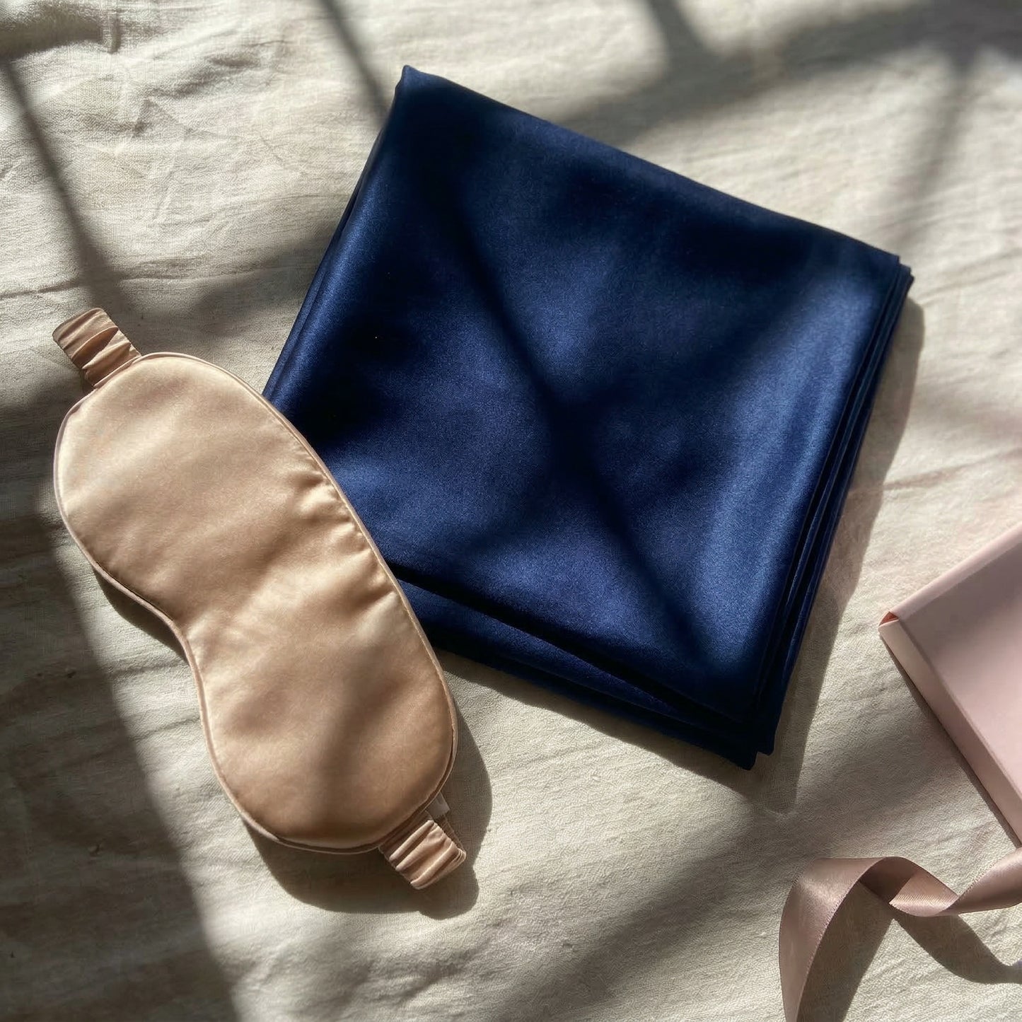 Peaceful Night Pack - 100% Silk Pillowcase | Sleep Mask