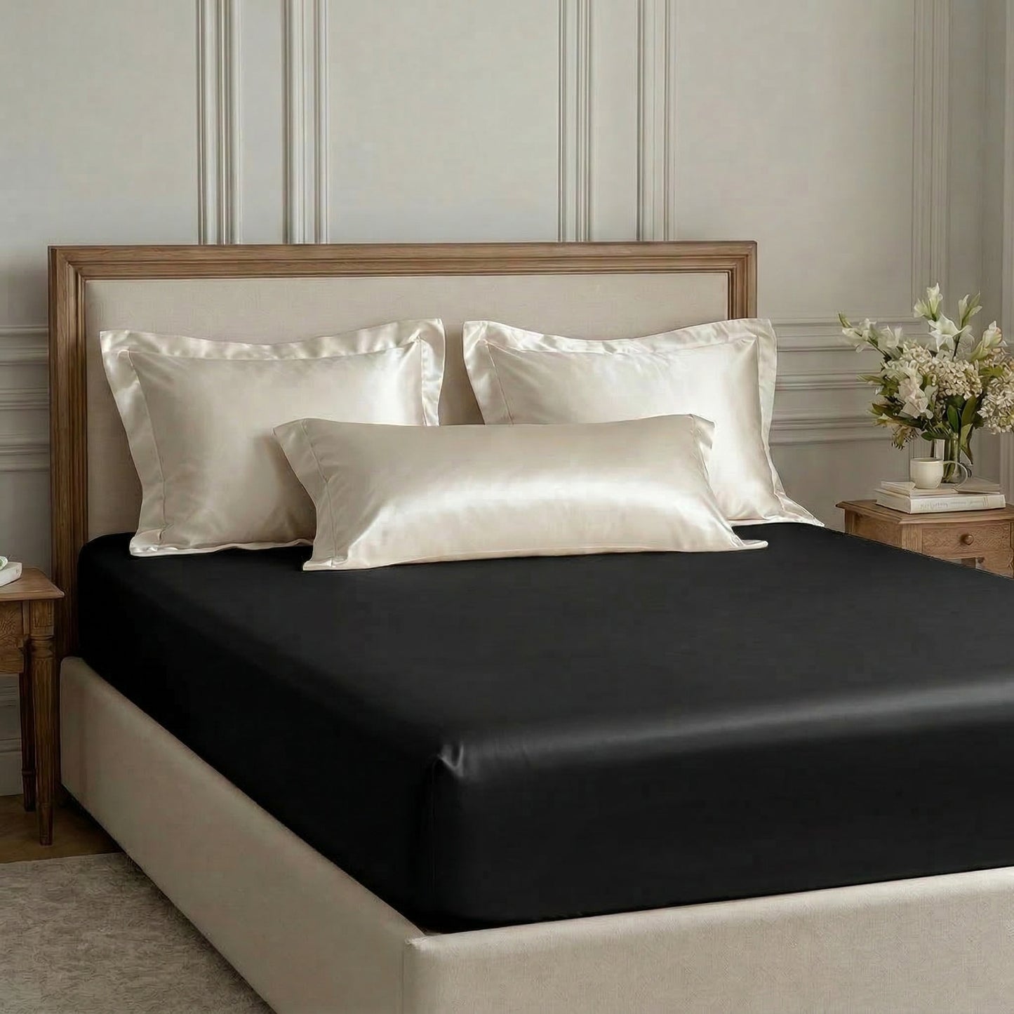 100% Mulberry Silk Fitted Sheet